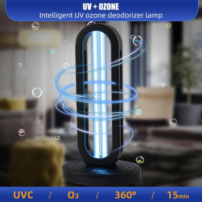 38W UV / Ozone Germicidal Lamp with Remote & Timer