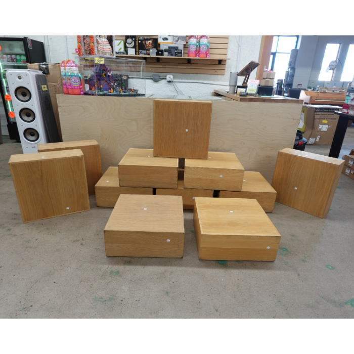 20"x20"x8" Industrial Wooden Heavy Duty Display Box