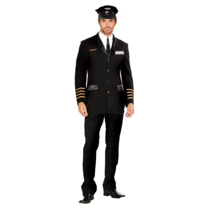Mile High Pilot Hugh Jorgan Costume