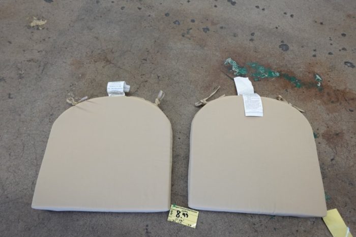 HARBOREST Outdoor Chair Cushions Set 17"x16"x2"- Khaki - Image 2