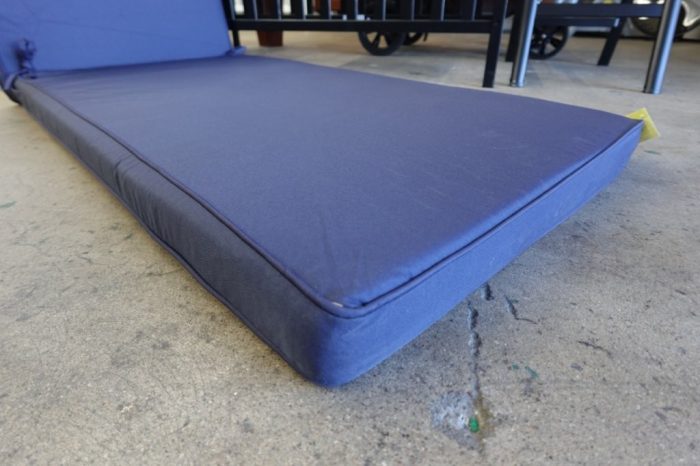 AAAAAcessories Outdoor Chaise Lounge Cushions 80" x 26" x 3" - Navy Blue - Image 4