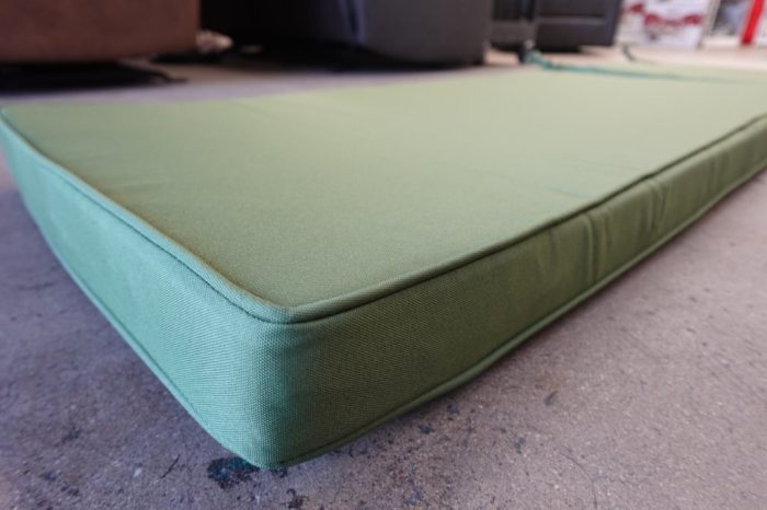 AAAAAcessories Outdoor Chaise Lounge Cushions 74" x 23" x 3"- Dark Moss Green - Image 4