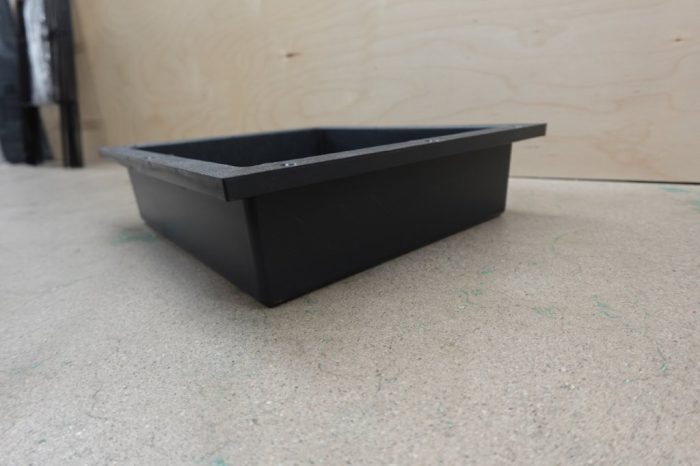 Tile Redi USA Niche Single Recessed Shower Shelf – Black - Image 3