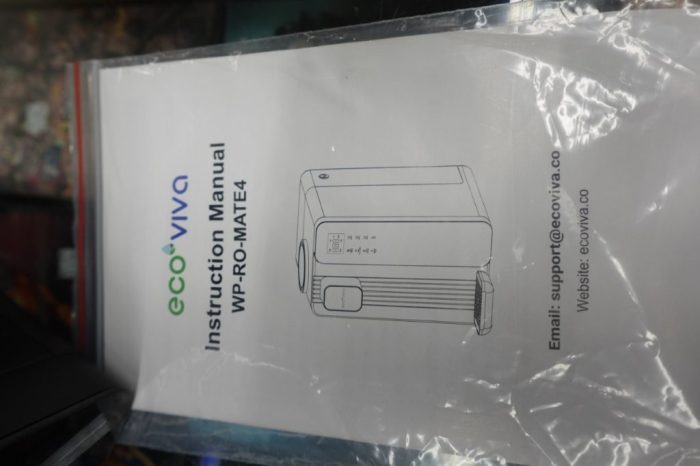 Ecoviva Mate 4 Countertop Reverse Osmosis Water Filter System with UV - Image 7