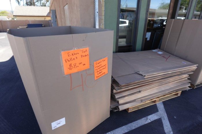 48 x 40 Extra Tall Double Wall Gaylord Pallet Boxes - Image 2