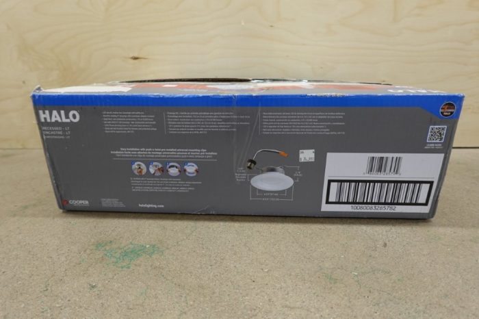 HALO LTE 4″ Dimmable LED Recessed Trim - Image 2