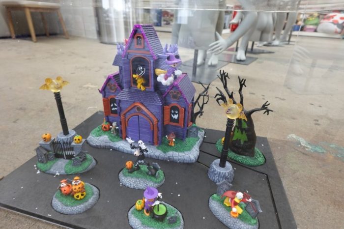 Disney Pre-Lit Animated Halloween Village, 9-Piece Set - Image 8