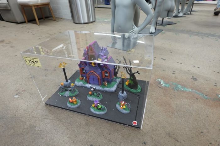 Disney Pre-Lit Animated Halloween Village, 9-Piece Set - Image 3