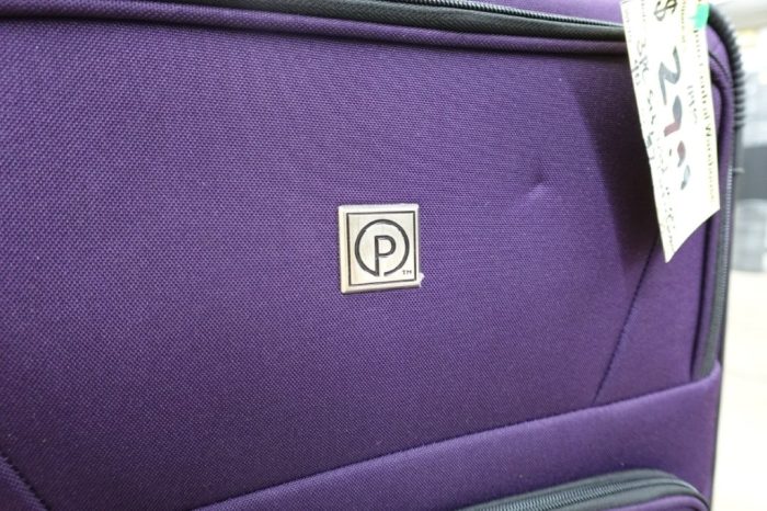 Protege 3-Piece Softside Spinner Luggage Set – Purple - Image 6
