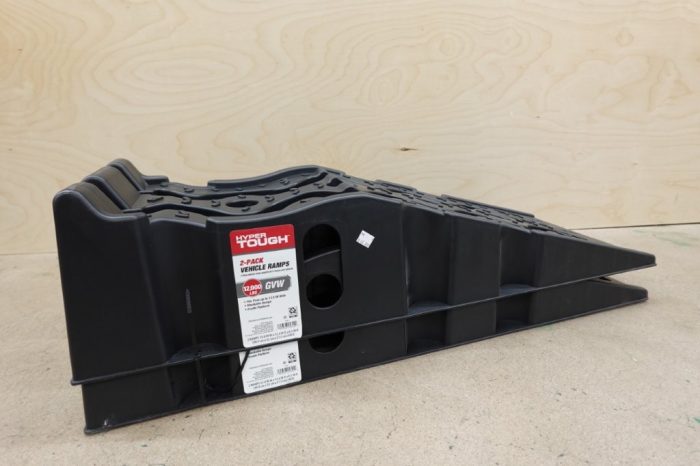 Hyper Tough Heavy Duty Vehicle Ramp Set, 12,000lb GVW - 2 Pack - Image 2
