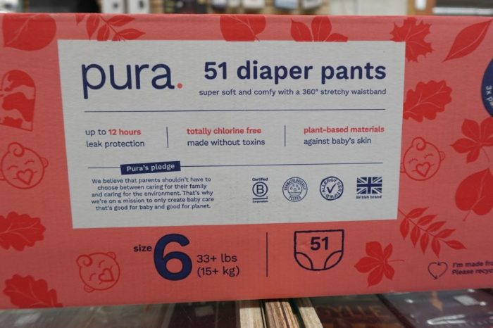Pura Pull-On Diaper Pants, Size 6, 51 Count - Image 3