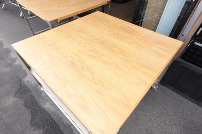 34" Tall - Industrial Heavy Duty Square Work Bench / Store Display Table - Image 5