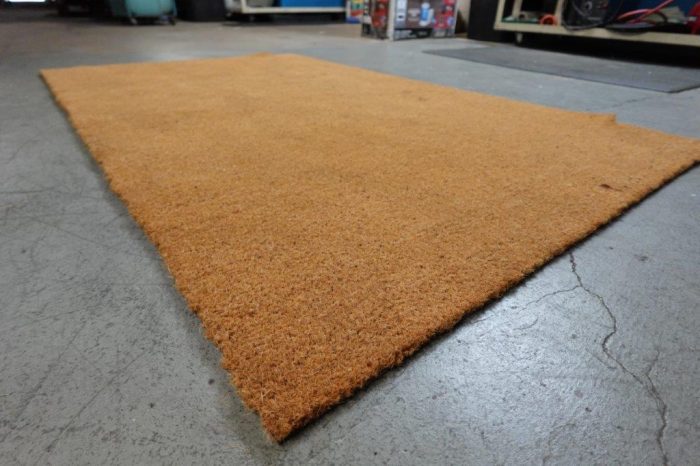 79"x48" Brown Natural Fiber Outdoor Door Mat - Image 4