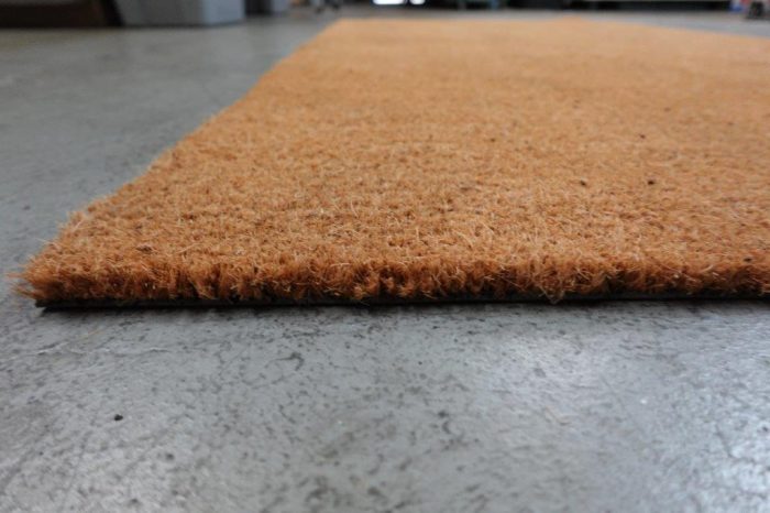 79"x48" Brown Natural Fiber Outdoor Door Mat - Image 5