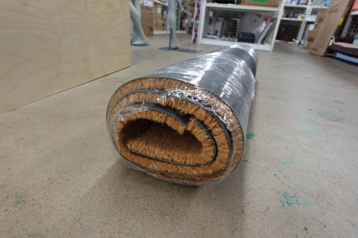 79"x48" Brown Natural Fiber Outdoor Door Mat - Image 3
