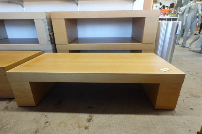 66"x30" Industrial Wooden XL Coffee Table - Image 3