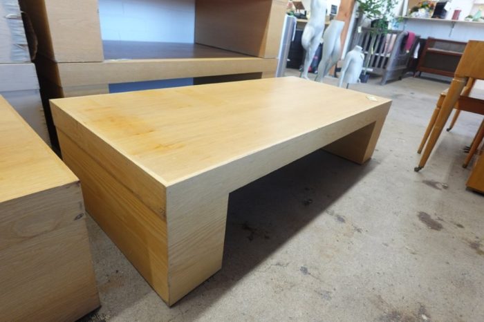 66"x30" Industrial Wooden XL Coffee Table - Image 5