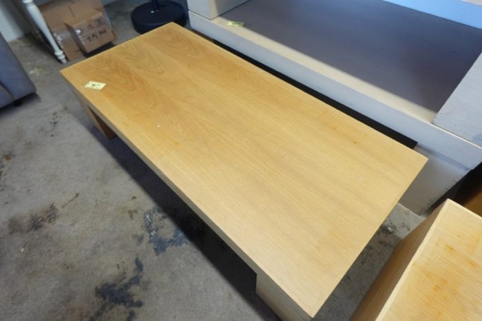 66"x30" Industrial Wooden XL Coffee Table - Image 4