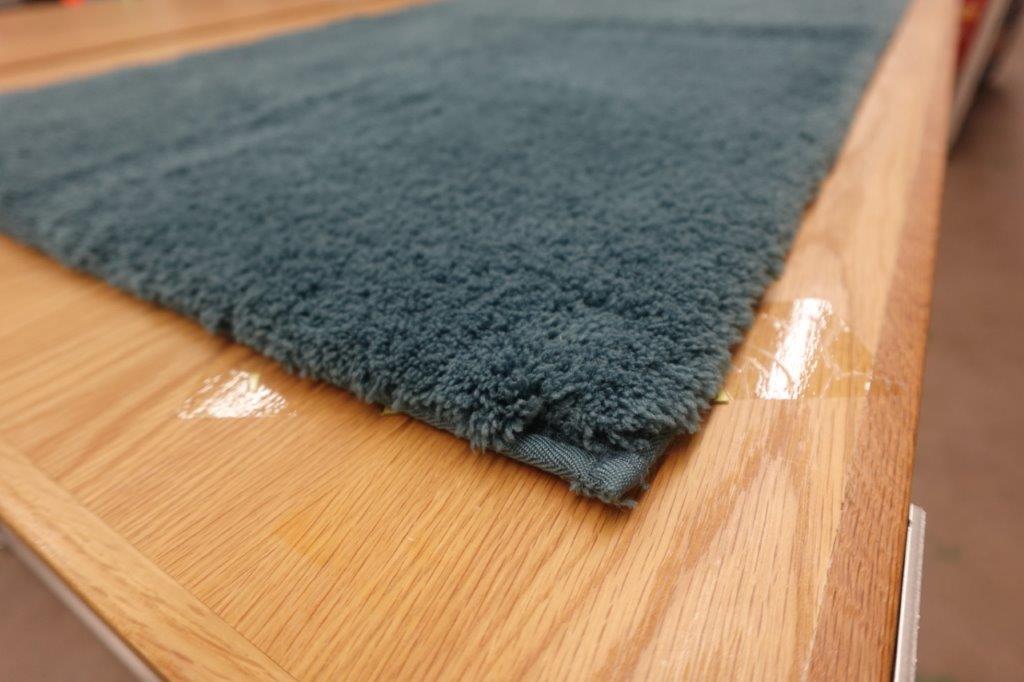 Better Homes & Gardens Ultra Soft Polyester Bath Rug 23 x 39 - Nimbus Blue - Image 2