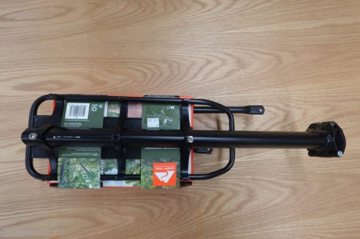 Ozark Trail Adjustable Aluminum Rear Bike Rack with Taillight - Image 4