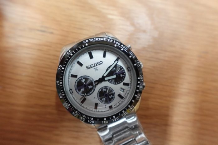 Seiko Prospex Solar Chronograph Watch - Image 4