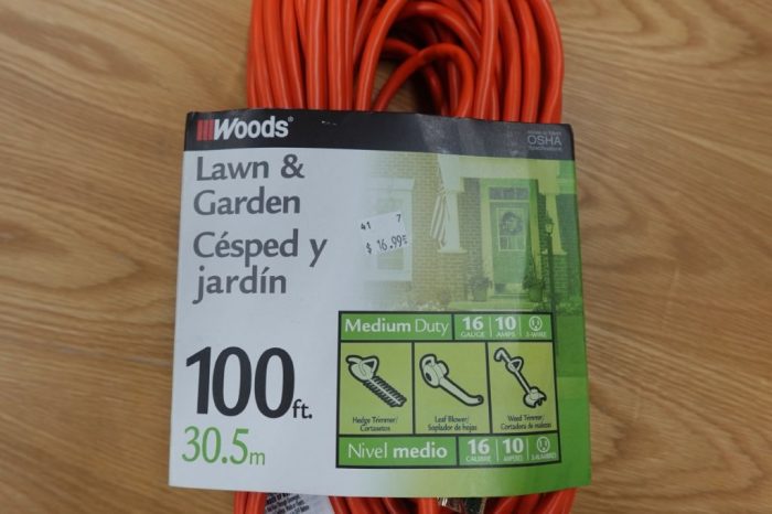 Woods 100 ft 16‑Gauge SJTW Outdoor Extension Cord - Image 5