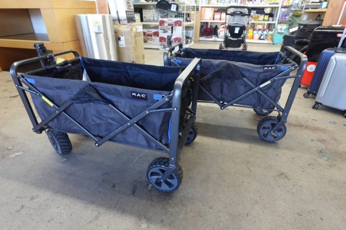 Mac Sports XL Folding Wagon with Brakes - Image 3