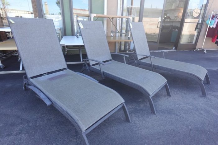 Agio Patio Sling Chaise Lounge Chair - Image 5