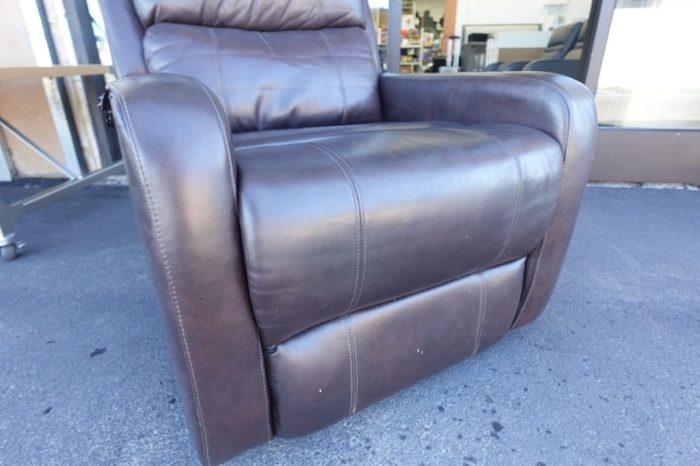 Laiken Leather Power Glider Recliner with Power Headrest - Image 6