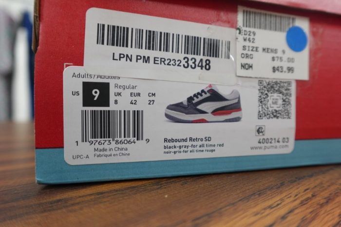 PUMA Men’s Size 9 Rebound Retro Basketball Shoes Sneakers - Image 7