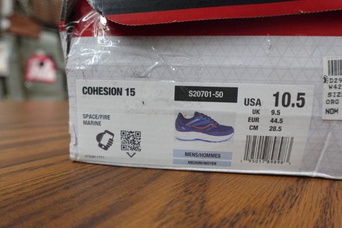 Saucony Men’s Size 10.5 Cohesion Running Shoe - Image 7