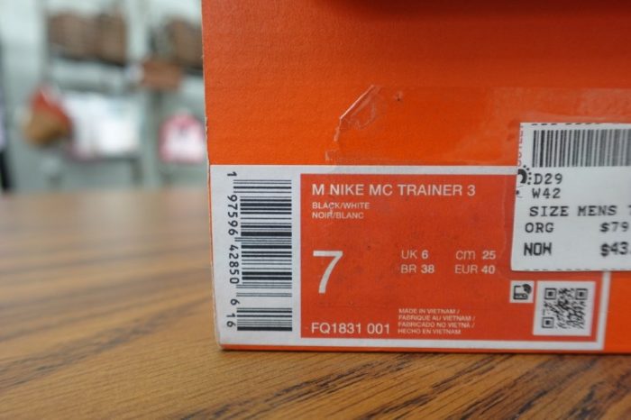 Nike Men’s Size 7 MC Trainer 3 Workout Shoes - Image 7