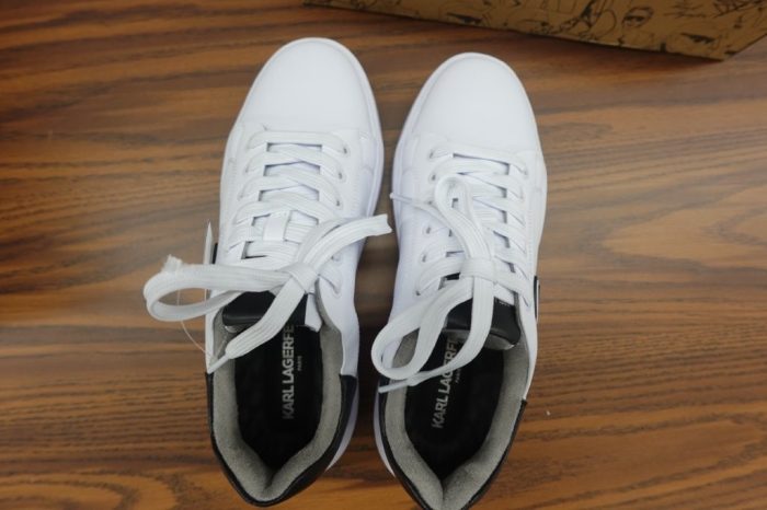 Karl Lagerfeld Paris Graphic Low-Top Sneaker Men's Size 8.5 - Image 4