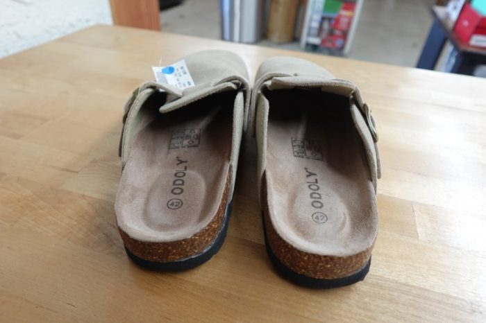 ODOLY Genuine Leather Footbed Comfort Shoe Men's Size 9 Women's 11 - Image 3