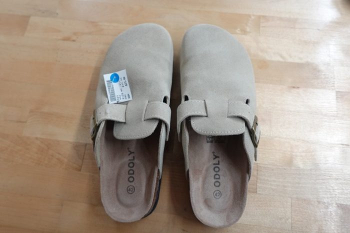 ODOLY Genuine Leather Footbed Comfort Shoe Men's Size 9 Women's 11 - Image 2