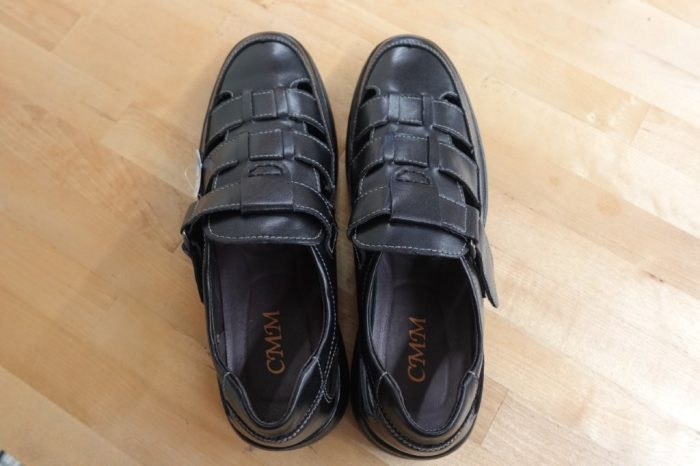 CMM Leather Fisherman Sandals with Adjustable Strap Men's Size 8.5 - Image 2