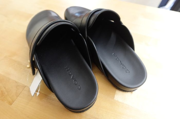 Coach Blake Turnbuckle Clog Flat Women's Size 11 - Image 4