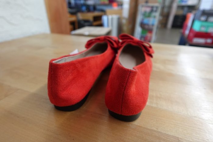 Stunner Women’s Bowknot Flower Pointed Toe Dress Flat - Red Women's Size 7.5 - Image 3