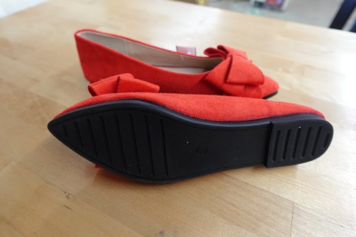 Stunner Women’s Bowknot Flower Pointed Toe Dress Flat - Red Women's Size 7.5 - Image 4