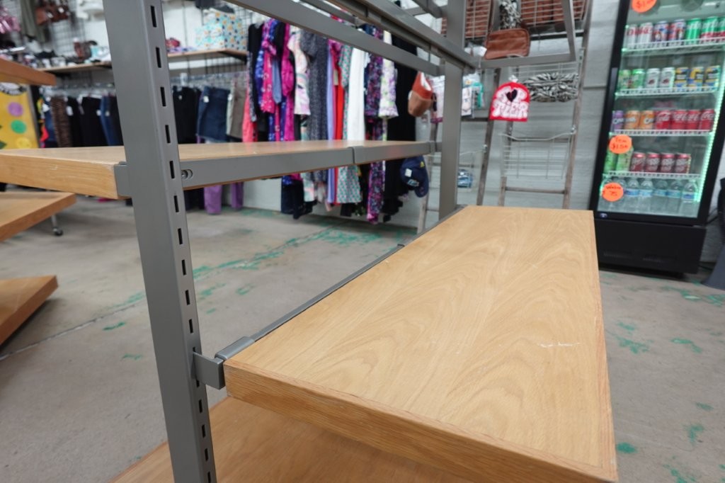 Industrial Wooden Heavy Duty Multi-Level Display - Image 6