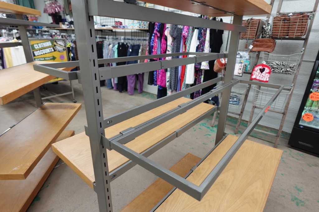 Industrial Wooden Heavy Duty Multi-Level Display - Image 7