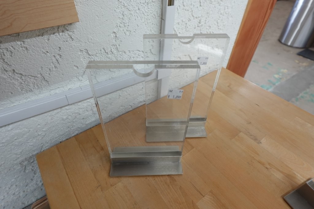 Clear Sign and Picture Display Holders in Multiple Sizes - Image 6