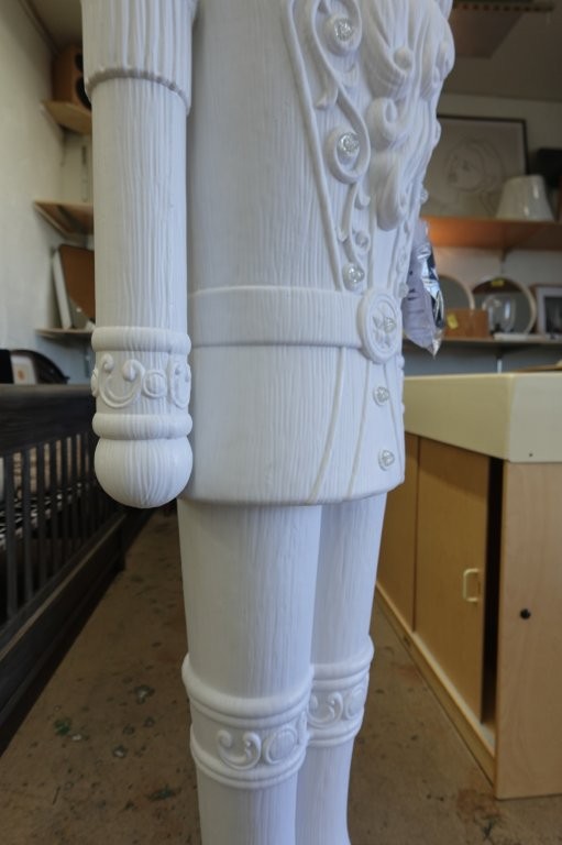 Giant 6' Paint it Yourself Light-Up Nutcracker Christmas Decoration - Image 4