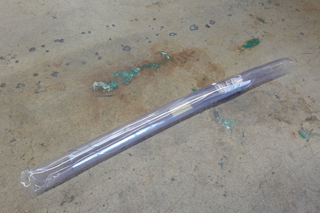 Round  48" Clear Waterproof Dining Table Protector 2.0 mm Thickness - Image 3