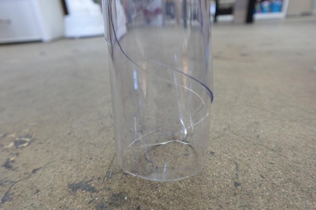 Round  48" Clear Waterproof Dining Table Protector 2.0 mm Thickness - Image 5