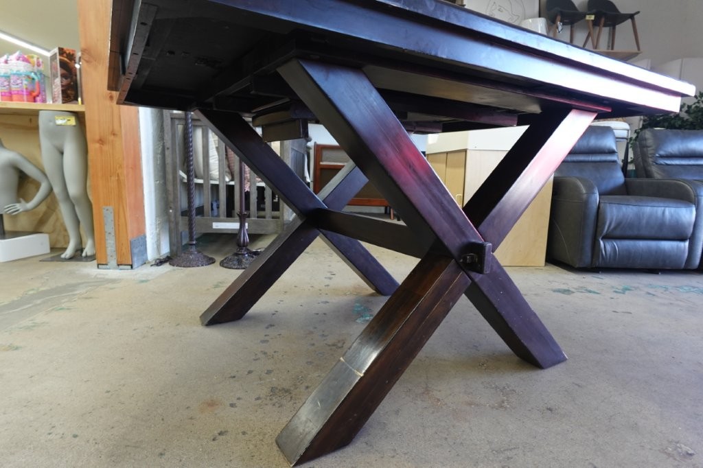 Bayside Furnishings Savonne Counter Height Dining Table w/ Expandable Leaf - Image 3