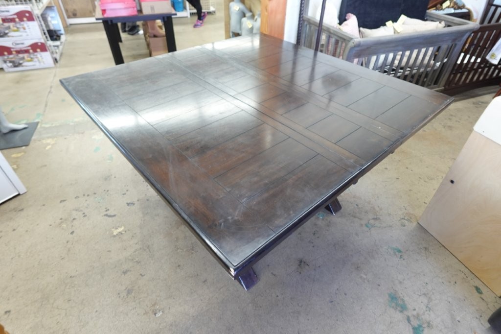 Bayside Furnishings Savonne Counter Height Dining Table w/ Expandable Leaf - Image 6