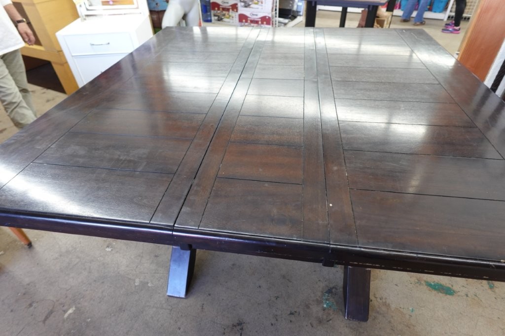 Bayside Furnishings Savonne Counter Height Dining Table w/ Expandable Leaf - Image 7