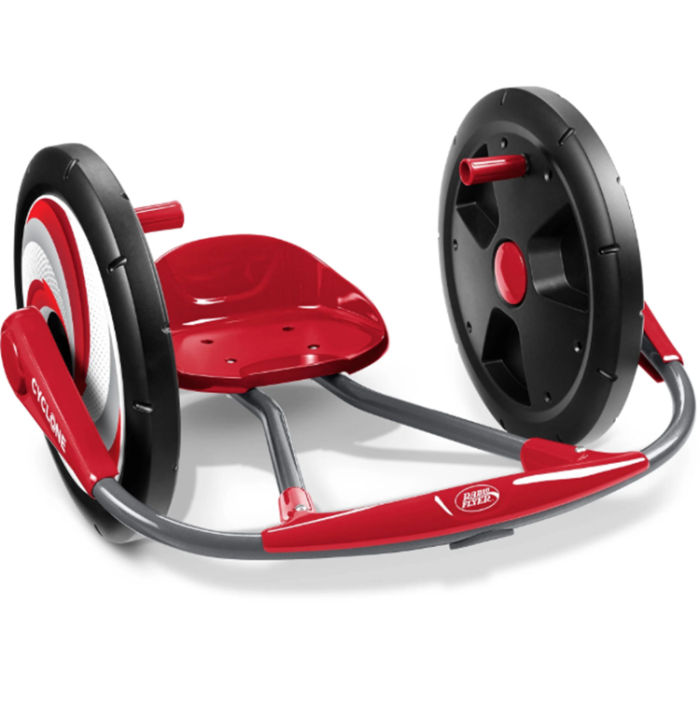 Radio Flyer Cyclone Arm-Powered Ride-On Toy - Red