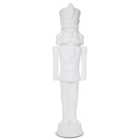 Giant 6' Paint it Yourself Light-Up Nutcracker Christmas Decoration
